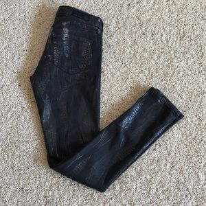 NWT, AG Black & Silver Stylist Series Jeans!